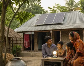 Solar home system impact story